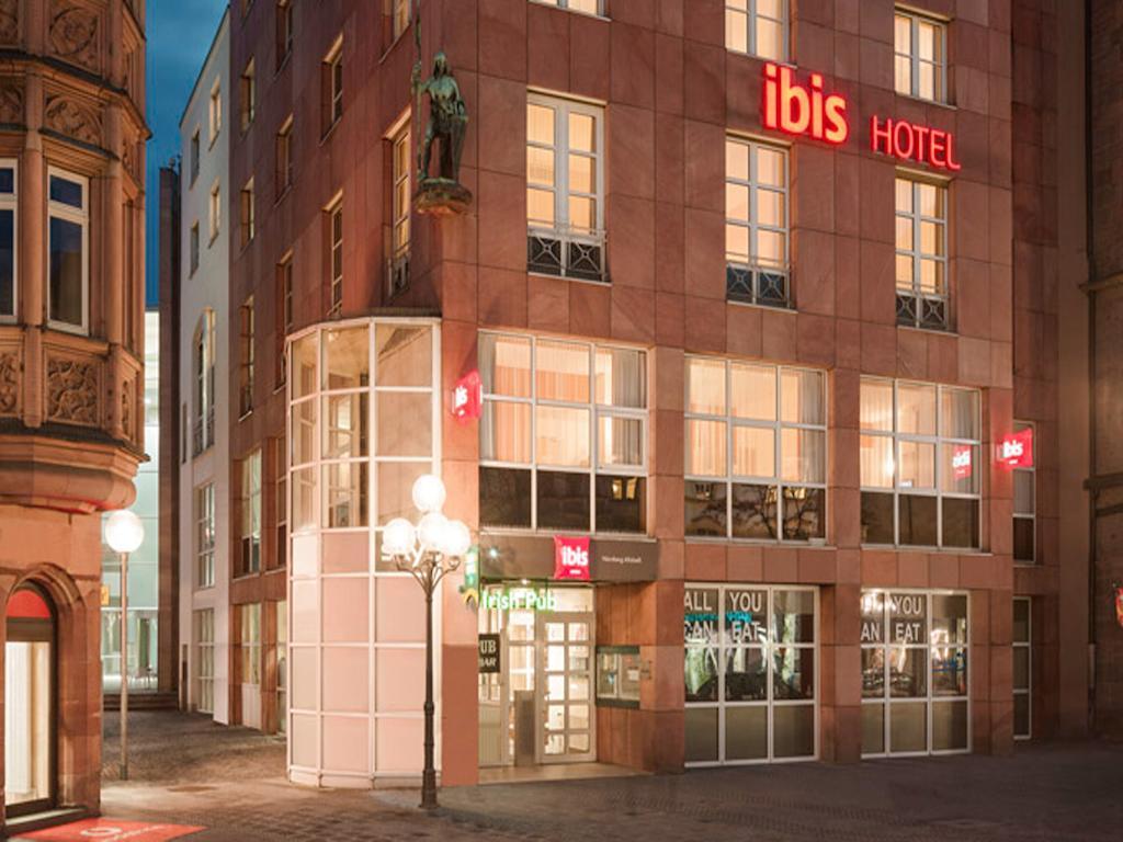 Ibis Hotel Nuernberg Altstadt Eksteriør bilde